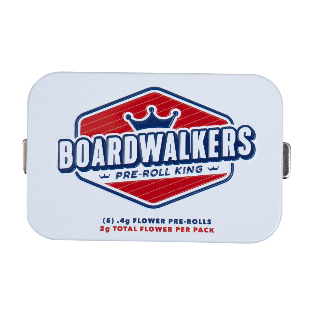 Pre Roll King of Jersey - Pre-Roll King of Jersey - BOARDWALKERS 5 - .4g joints Cookies N Chem 28.44% THC Main Image