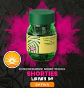 Bodega Boyz Shorties Lemon OG Diamond coated / Infused Pre-Rolls 4pk