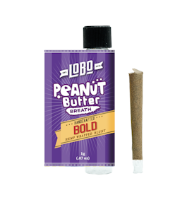 Lobo - Lobo - Presidente Infused Glass-tip Blunt - Peanut Butter Breath - 2g - Preroll