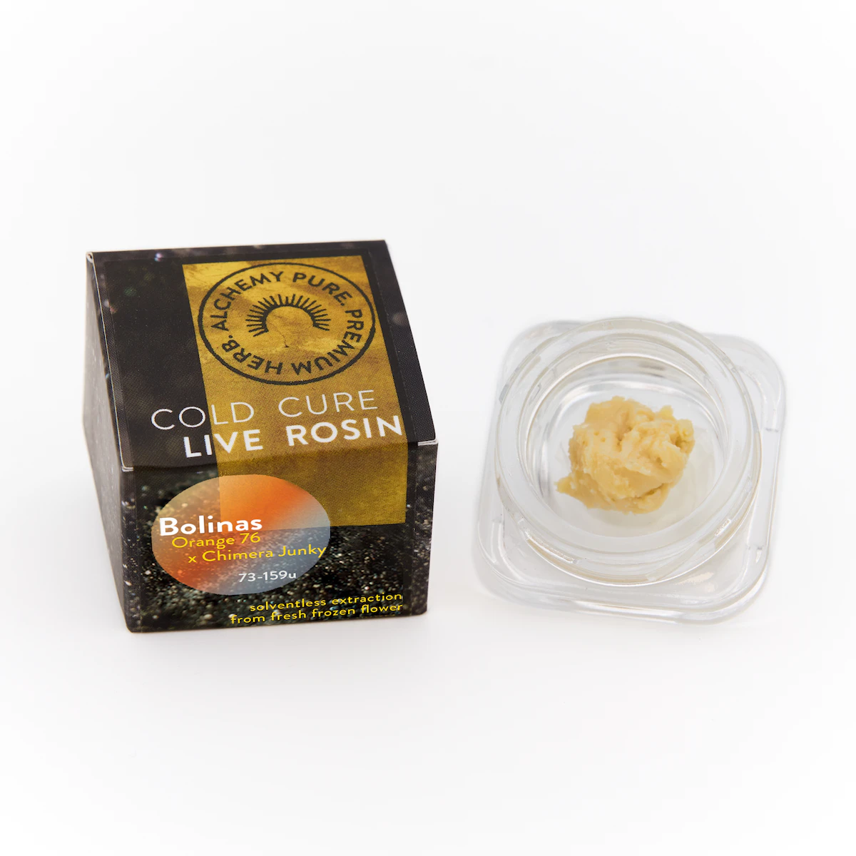 Alchemy Pure - Alchemy Pure - Bolinas - Live Rosin - 70.51% THC - 1.0g - Wax Main Image