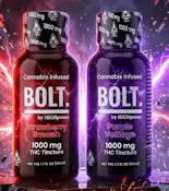 High Power Strawberry Smash Bolt Tincture 1000mg