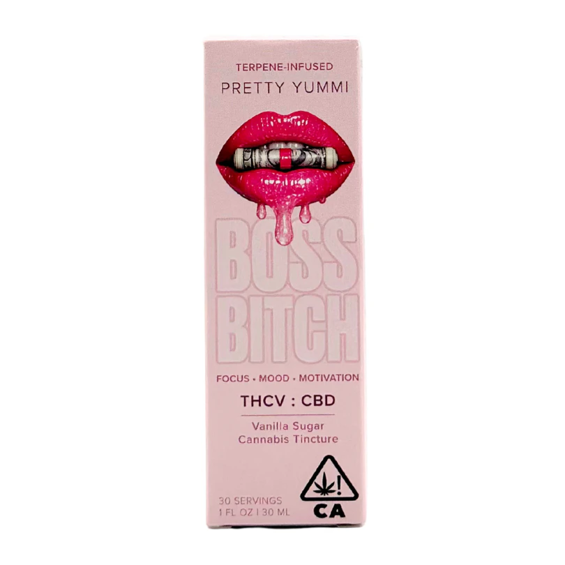 Yummi Karma - Yummi Karma - Boss Bitch - CBD/ THCv - 20:3 - 1000mg/150mg - Tincture - 30ml Main Image