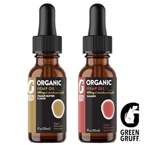 GREEN GRUFF - Green Gruff Organic CBD Oil Peanut Butter Flavor 600mg