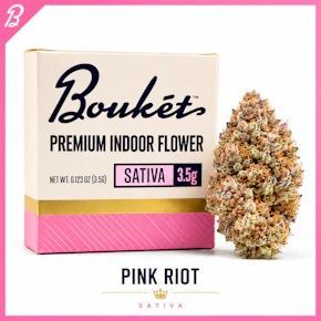 Boukét | Pink Riot | Indoor Large Bud | 3.5g