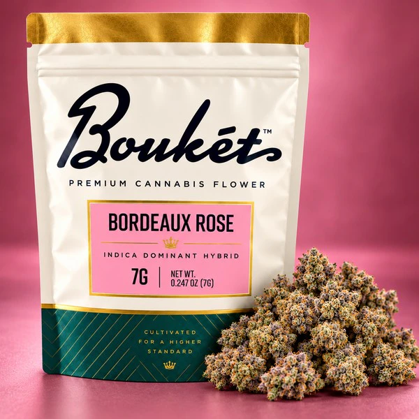 Bouket - Boukét | Bordeaux Rose | Indoor Small Bud | 7g Main Image
