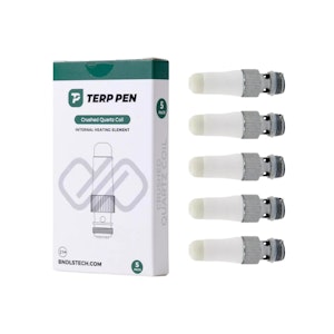 BOUNDLESS TECHNOLOGY - CRUSHED QUARTZ TERP PEN COIL 5 PACK - BOUNDLESS TECHNOLOGY