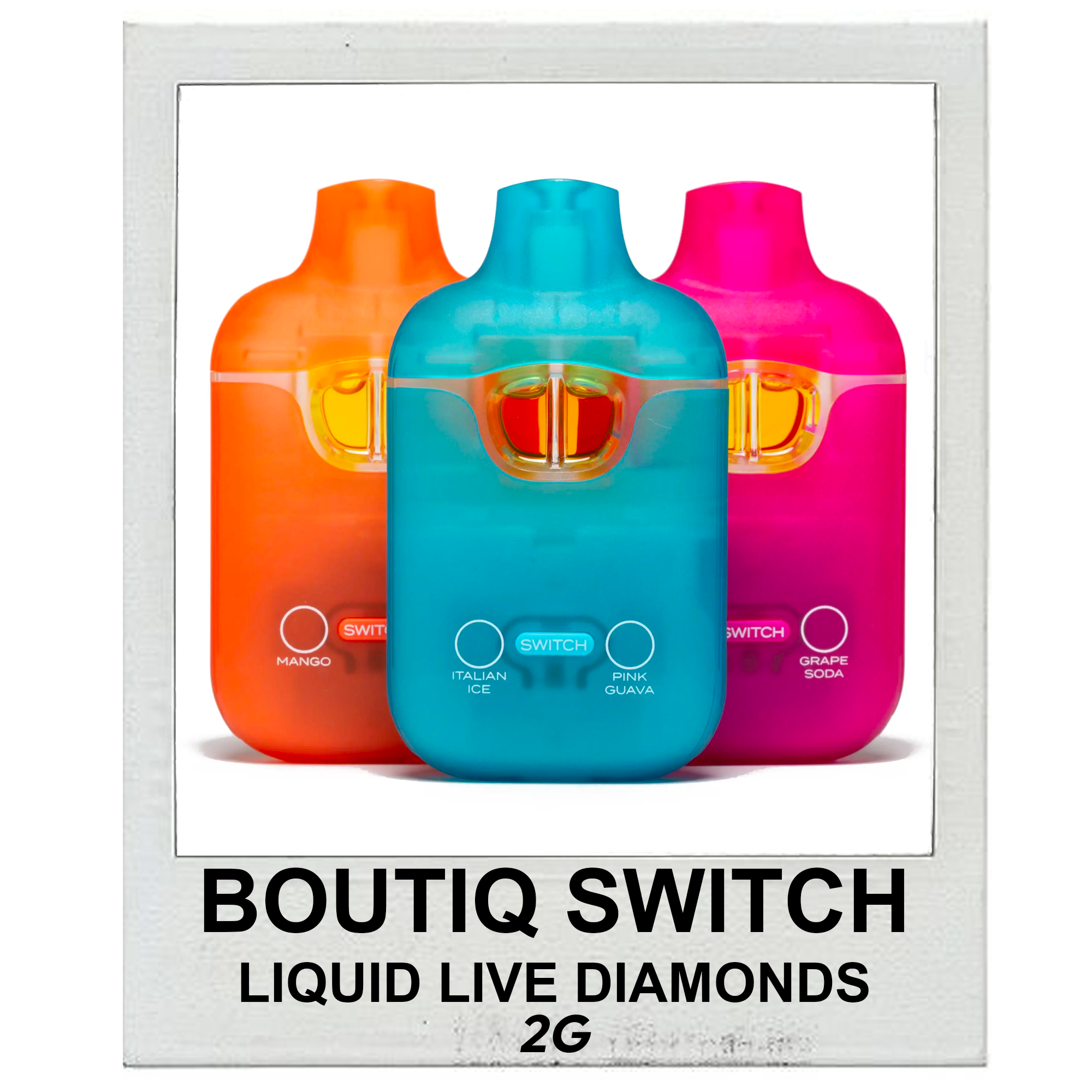 Boutiq Switch- Liquid Live Diamonds 2in1 (Starburst Diese...