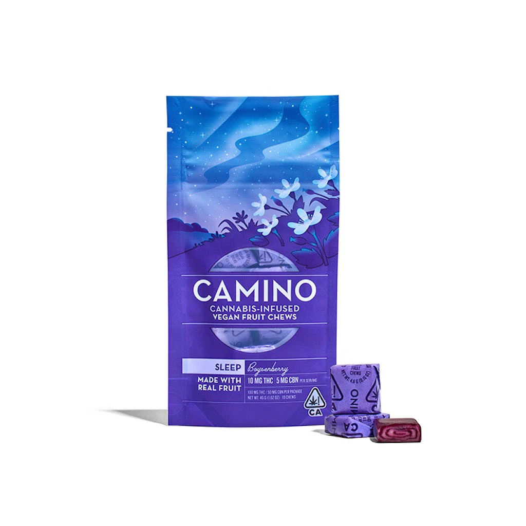 Camino - Camino Chews "Sleep" Boysenberry 10:5 THC:CBN 150mg Main Image