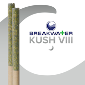 [MED] Breakwater | Kush VIII | 1g/2pk Prerolls