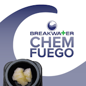 [MED] Breakwater | Chem Fuego | 1g Live Hash Rosin
