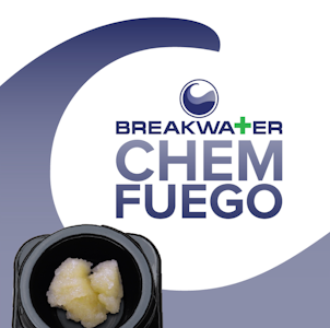 Breakwater - [MED] Breakwater | Chem Fuego | 1g Live Hash Rosin