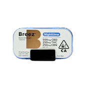 Breez - Extra Strength Nighttime CBN - Tablets - 500mg CBD 250mg THC 250mg CBN