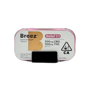 Breez - Extra Strength - Relief - 1:1 - Tablets - 500mg THC / 500mg CBD