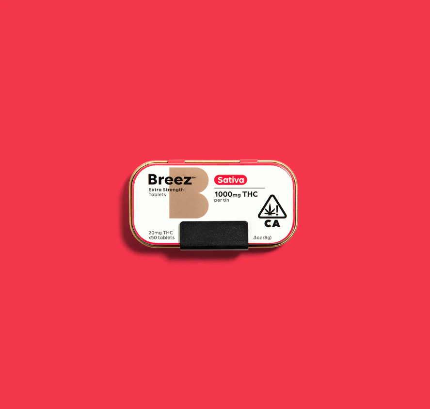 Breez - Breez - 1000mg Tablets - Sativa Main Image