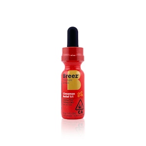 BREEZ - BREEZ - Tincture - Cinnamon Relief - 1:1 - 100MG