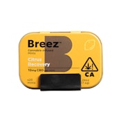 CITRUS CBD TINS 200MG - BREEZ