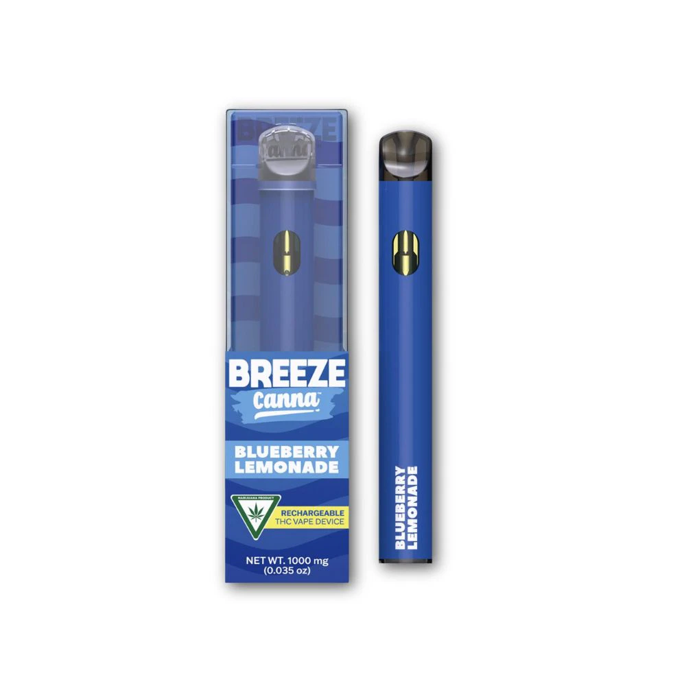 Breeze Canna - Blueberry Lemonade 1g Disposable - BREEZE CANNA Main Image