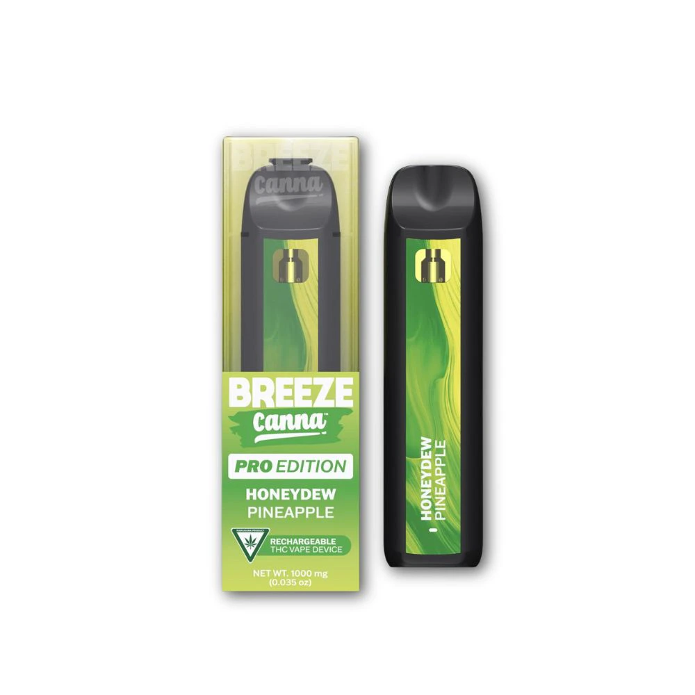 Breeze Canna - Honeydew Pineapple PRO 1g Disposable - BREEZE CANNA Main Image