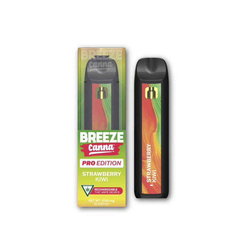 Breeze Canna - Strawberry Kiwi PRO 1g Disposable - BREEZE CANNA Main Image