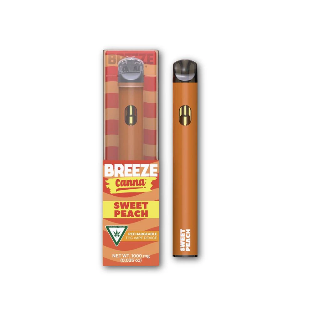Breeze Canna - Sweet Peach 1g Disposable - BREEZE CANNA Main Image