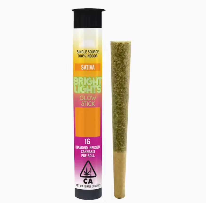 Bright Lights - Bright Lights Infused Preroll 1g Berry Beam Main Image