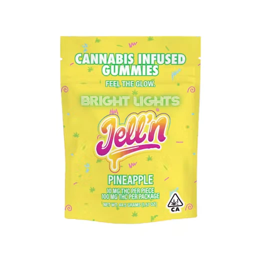 Bright Lights - Bright Lights Jell'n Gummies Pineapple Main Image