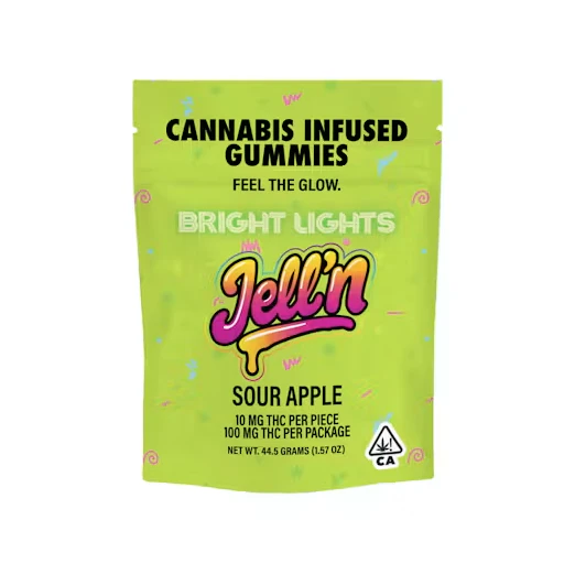 Bright Lights - Bright Lights Jell'n Gummies Sour Apple Main Image