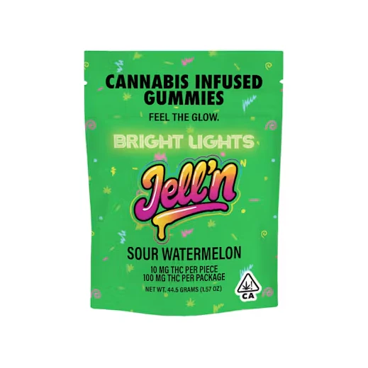 Bright Lights - Bright Lights Jell'n Gummies Sour Watermelon Main Image
