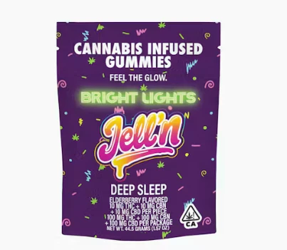 Bright Lights - Bright Lights Jell'n Gummies Deep Sleep CBD:CBN 1:1 Main Image