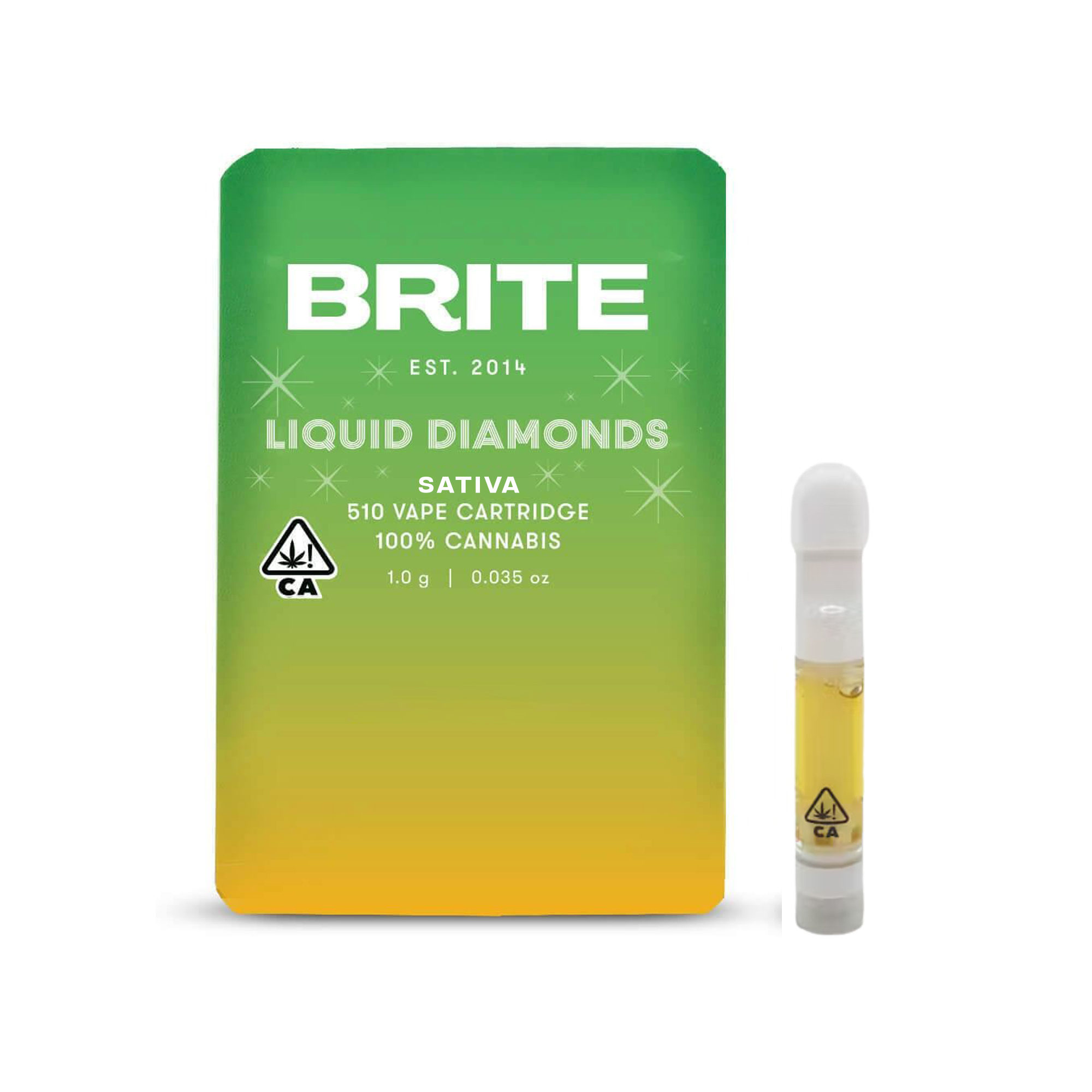 Brite Labs Sour Diesel Liquid Diamonds Cartridge 1.0g