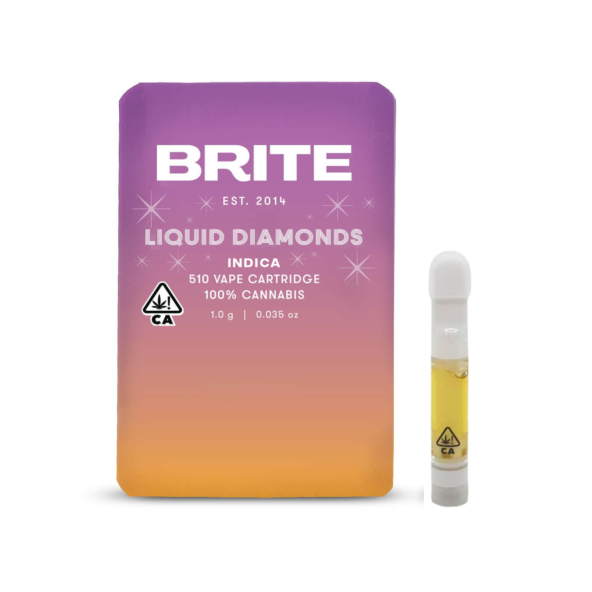 Brite Labs Gelato 33 Liquid Diamonds Cartridge 1.0g