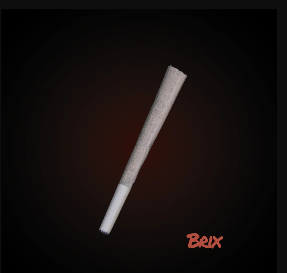 BRIX - Purple Mintz 1g Pre Roll (I) 00285 Main Image