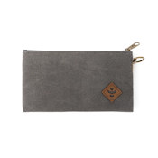 Revelry | The Broker Zippered Stash Bag | Ash