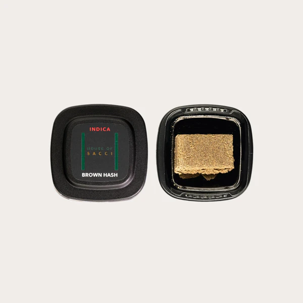 House of Sacci - Brown Indica Hash - 1g Main Image