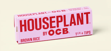 Brown Rice 1 1/4" Rolling Papers + Tips