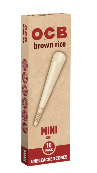 OCB - Brown Rice Mini Cones - 10pk Main Image