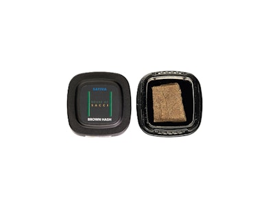 HOUSE OF SACCI - Brown Sativa Hash | Solventless | 1g | House of Sacci