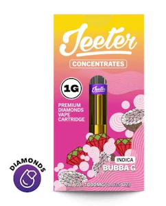JEETER - Jeeter Juice 1g Bubba G Liquid Diamonds Cartridge
