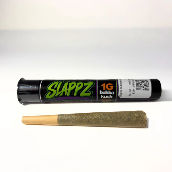 Slappz - Slappz | Pre-roll | Bubba Kush | 1g Main Image