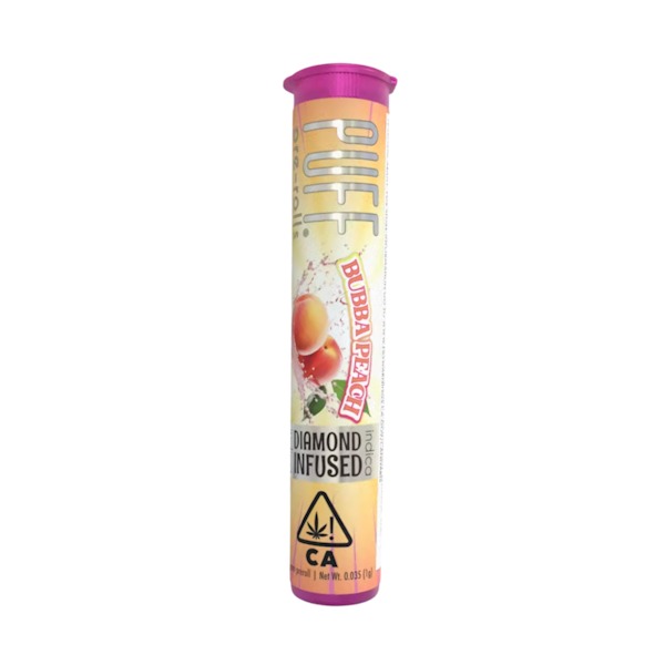 PUFF Bubba Peach Diamond Infused Pre-Roll 1.0g