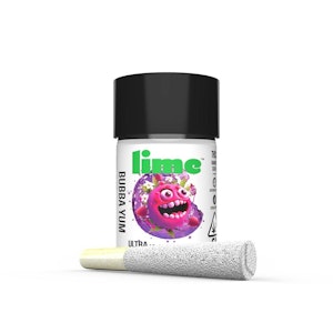 Lime - Lime Bubba Yum Ultra Infused Pre-Rolls 5-Pack 3.0g