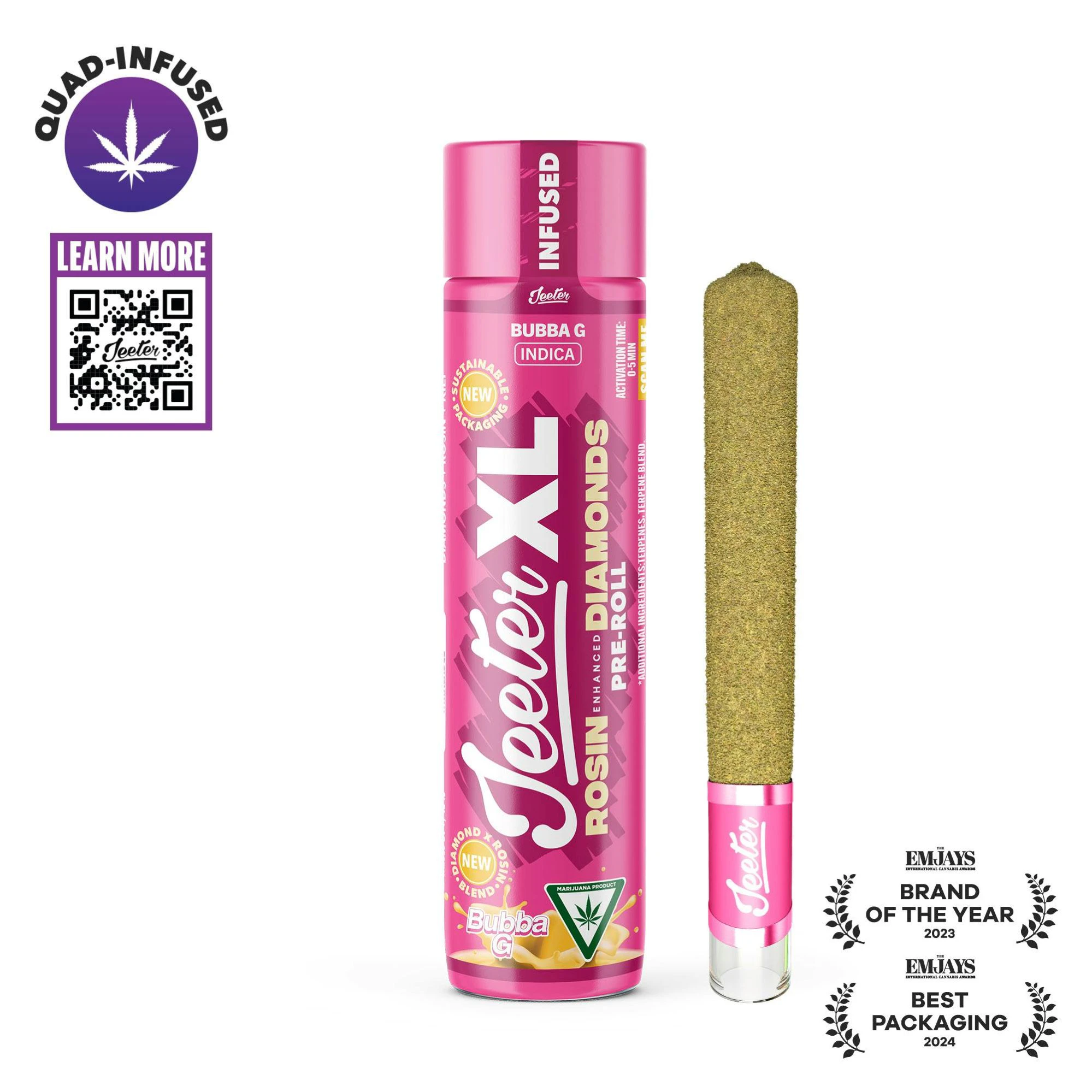 Jeeter - Bubba G XL 2g Pre-Roll Main Image