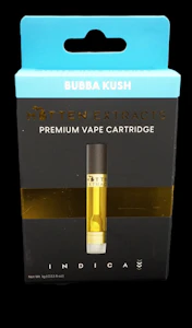 Mitten Extracts - Mitten Extracts | Vapor Pen | Cartridge | 510 | Distillate | 1g | Bubba Kush | Indica