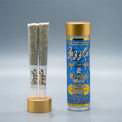 Bubble Bath x Strawberry Cannoli (H) 2pk x 0.75g - 1.5g - Full Melt Infused - Prerolls - Zizzle