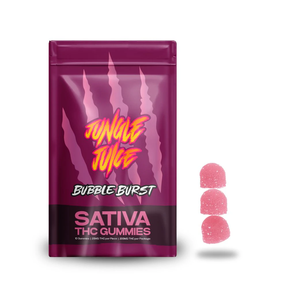 Jungle Juice - Bubble Burst 200mg Gummies (10x20mg) - JUNGLE JUICE Main Image