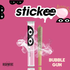 Stickee Bubblegum Live Resin Preroll 1.2g