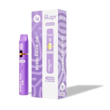 Cure Injoy - Cure Injoy - Bubblegum OG - Disposable Vape - 1G Main Image