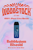 Vaporizer | AIO | Woodstock | Bubblegum Biscotti | Live Resin | 1g