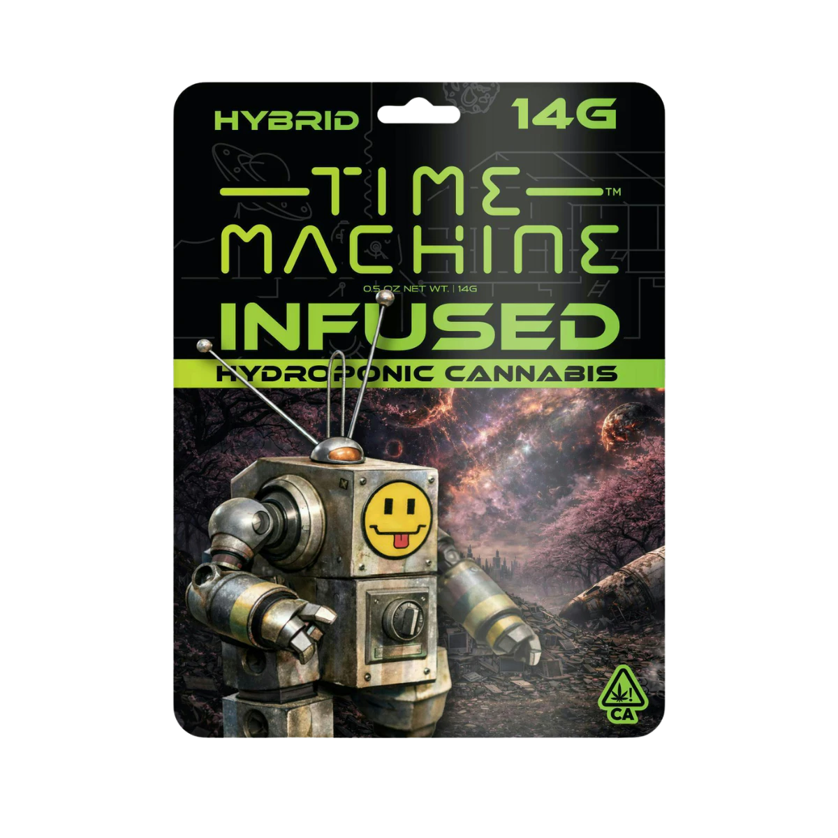 Time Machine - Bubblegum Burst (H) | 14g Diamond Infused Flower | Time Machine Main Image