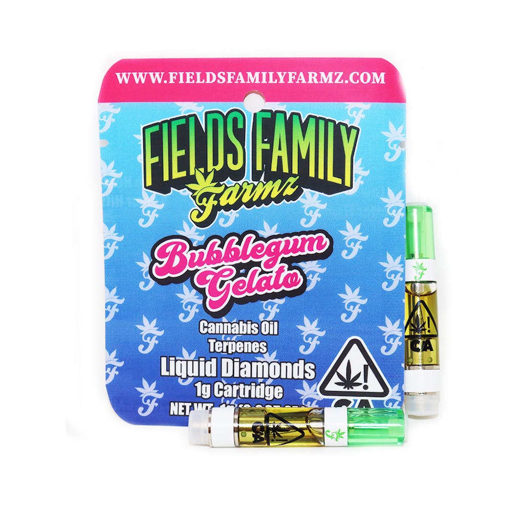 Fields Family Farmz Bubblegum Gelato Liquid Diamonds Cartridge 1.0g